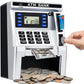 Baodlon Piggy Bank For Kids, Atm Machine Bank For Real Money With Debit Card, Bill Feeder, Coin Recognition, Balance Calculator, Electronic Savings Safe Box, Cool Stuff Toys Gifts For Teen Boys Girls