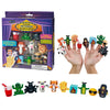 Jewish Holiday Learning & Storytelling Passover 10 Plagues Finger Puppets Set – 10 Vinyl Puppets For Each Plague - Fun Educational Toy For Kids Ages 3+, Ideal For Passover Seder & Classroom