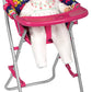 Fash N Kolor - Baby Doll High Chair With Tray, Fits Up To 18 Inch Baby Dolls, Flower Print Toddler Furniture Toy High Chair For Dolls Toys Easy To Fold For Compact Storage