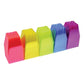 Roylco Crystal Color Stacking Blocks, Set of 50
