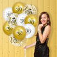 30Th Birthday Balloons 15Pcs White Gold Happy 30Th Birthday Balloons Confetti Balloons For Men Women 30 Anniversary Birthday Party Decorations White Gold Latex Balloons Birthday Decor Supplies 12 Inch