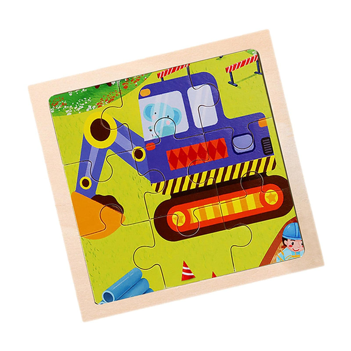 Bnf Wooden Jigsaw Puzzles Early Learning Educational Toys For Kids Toddlers Vehiclebaby | Toys For Baby | Developmental Baby Toy