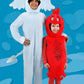 Elope Dr. Seuss One Fish Two Fish Red Fish Blue Fish Costume X-Small