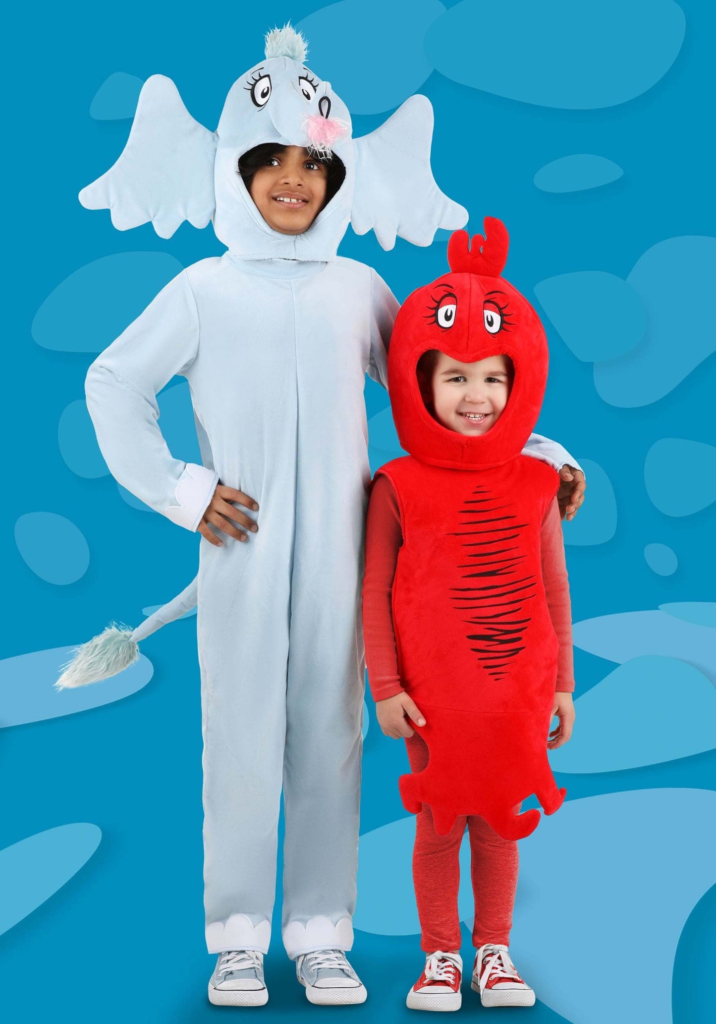 Elope Dr. Seuss One Fish Two Fish Red Fish Blue Fish Costume X-Small