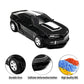 Transforming Toys Car - Robot Car Toy 2 In 1 Deformation Car- Friction Powered Car Truck Toys (Black)