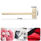 24 Pcs Mini Wooden Hammers For Breakable Chocolate, Natural Wood Toy Mallets For Kids