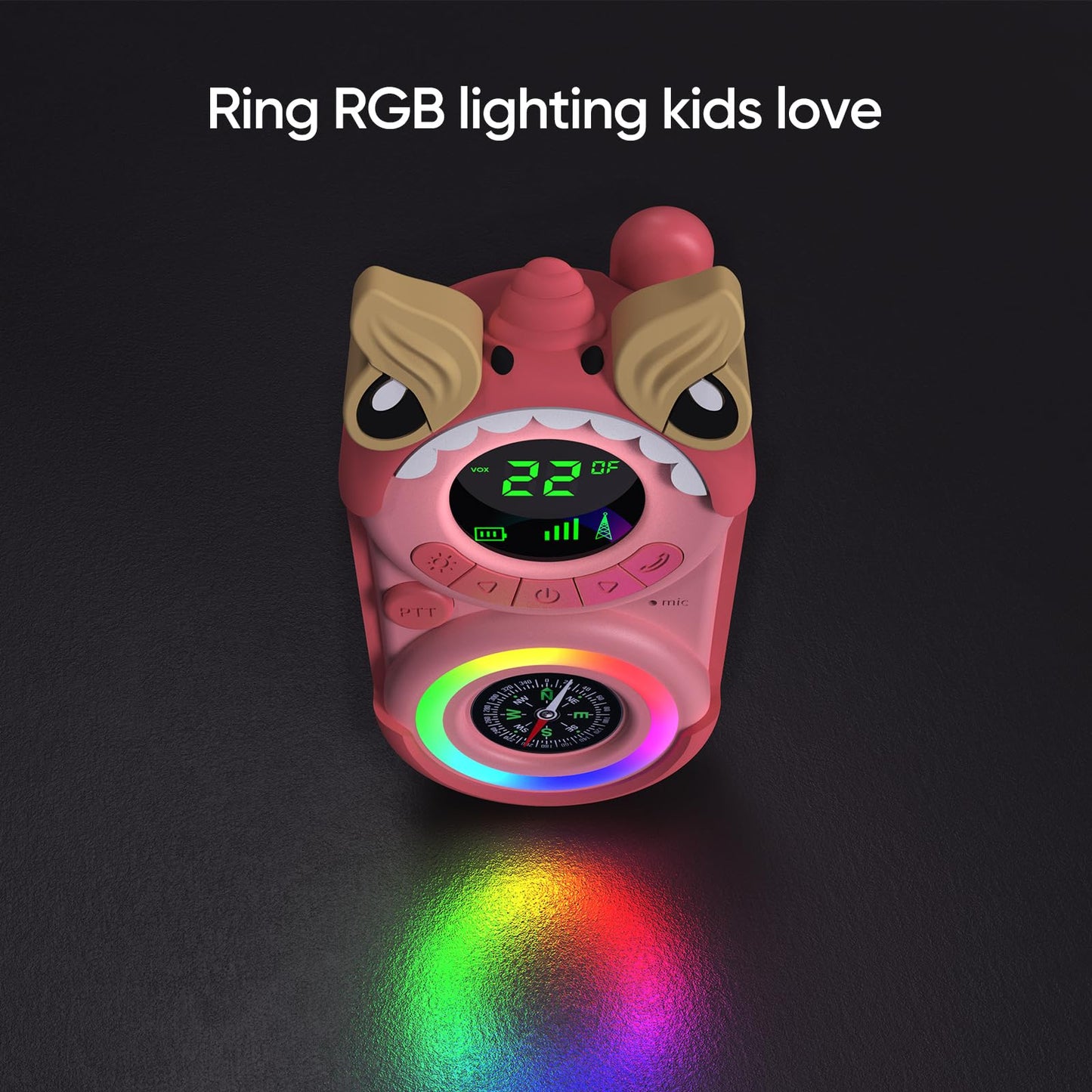 Ansnibe Walkie Talkies For Kids:2 Pack Rechargeable Kids Walkie Talkies,Easter Basket Stuffers Toys Gift For 3-12 Year Old Boys