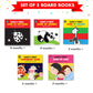 Madame Curies Baby'S First Library | Baby Toys, Gifts For 0-3-6 Months, 0 To 1 Year Old| Baby Shower Gifts, Toddler Board Books