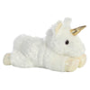 Aurora® Adorable Mini Flopsie™ Celestial™ Stuffed Animal - Playful Ease - Timeless Companions - White 8 Inches