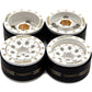 HOBBYSOUL Adjustable Offset 1.0 Beadlock Wheels Brass Rims Negative Offset 44g/Rim for RC Micro Crawler 1/18 TRX4M 1/24 Axial SC