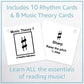 Music Flash Cards: Notes, Fingerings, & Music Theory (Piano)