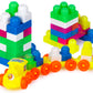 Zest 4 Toyz Building Blocks For Kids With Wheel Train Shaped Building Block Toy Best Gift Early Educational Learing Toy For Kids