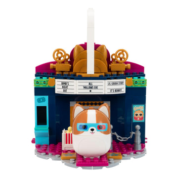 BLDR Squishmallows Reginald Corgi Building Set - Plastic, Multicolor, One Size, Model CNS0093, for Ages 8+