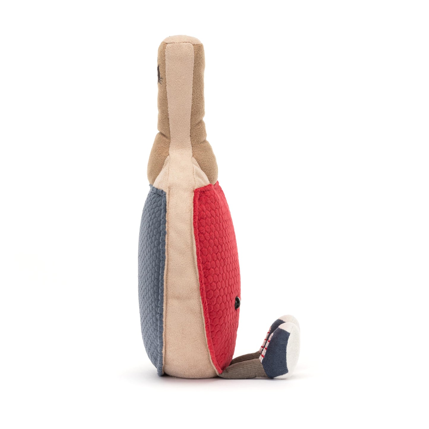 Jellycat Amuseables Table Tennis Paddle Toy - 11" Plush Gift for Sports Fans, Polyester, Table Tennis Color, Model 670983152647