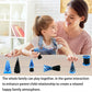 Bigted 6 Packs Spiral Cone Fidget Toy - 3D Printed Plastic Pyramid Sculpture in 6pc Colour for Stress Relief and Anxiety Relaxation