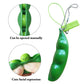 Acerich 6 Pack Edamame Keychain Fidget Toys - Squeeze-a-Bean Puchi Puti Mugen Keyring Pea Keychain Soybean Toys Gift