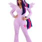 Fun Costumes Womens My Little Pony Twilight Sparkle Costume, Winged Unicorn Jumpsuit - X-Large - Purple