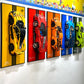 iLuane Display Wallboard for Lego Technic McLaren P1 Model Car Racing Hypercar Model Kit 42172  mature-themed Collectibles Wall Mount  Home or Office D?cor  Pinstriped (No Car Included)