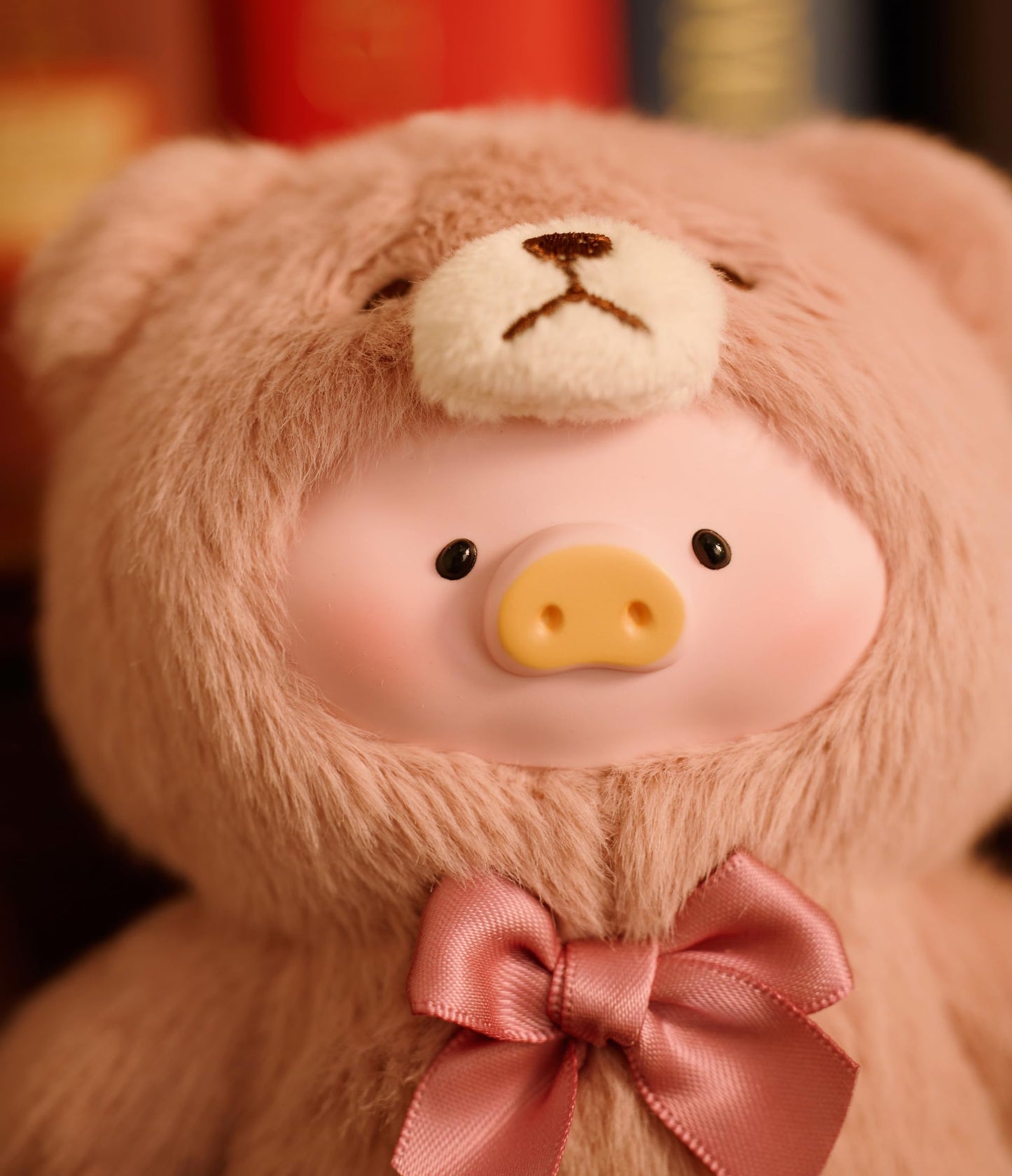Maidimiao Lulu The Piggy Pig Vintage Bear Blind Box Figures 1Pc Plush Pendant Cute Collectible Toys Kawaii Birthday Gifts