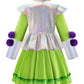 Relibeauty Alien Costume For Girls Costume Kids Halloween Toddler,3T-4T/100