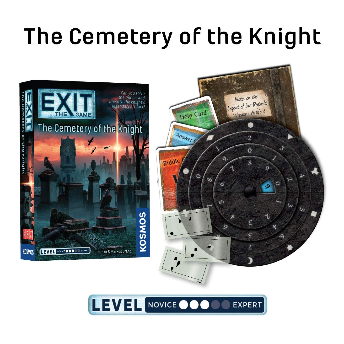 Exit: The Game 4-Pack Escape Room Bundle | Season 4 | Theft On The Mississippi | Stormy Flight | Cemetery Of The Knight | Enchan