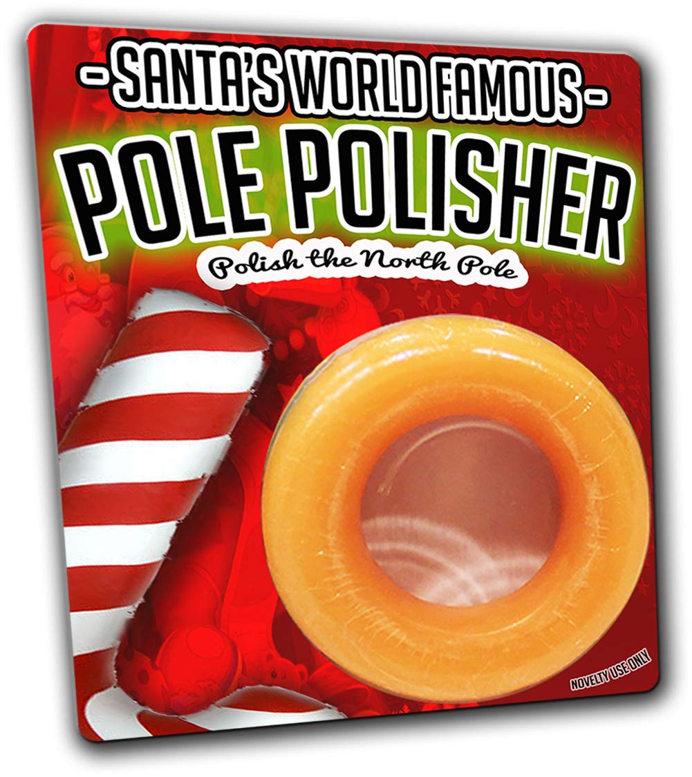 Gearsout Santa’S Pole Polisher Soap - Funny Christmas Soap For Men, Gag Gifts, Novelty Bath