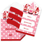 Big Dot Of Happiness Valentine Gnomes - Valentines Day Cards For Kids - Happy Valentines Day Pull Tabs - Set Of 12