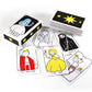 Apostrophe Games Tarot Size Blank Playing Cards (Matte Finish) 4.72 x 2.76, 80 Blank Cards and Blank Box, Flash Cards, Board Gam