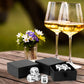 Ponpon 4Pcs Food Decision Dice, Metal Food Dice Game, Funny Gift for Couples Girlfriend Boyfriend Wife Husband on Anniversary Va