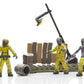 Mega Bloks Call Of Duty Hazmat Zombies Mob Playset