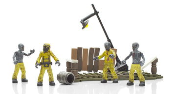 Mega Bloks Call Of Duty Hazmat Zombies Mob Playset