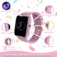 Spodus Kids Watch For Girls Ages 3-12 Girls Watch With 26 Games Pedometer Selfie Camera Calendar Learning Card Audio Book Educat
