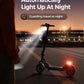 Electric Scooter A1C,Front Suspension Kick Scooter,8.5 Solid Tires,300W Motor,Smart App Control,15.5Mph, Escooter For Teens Adul