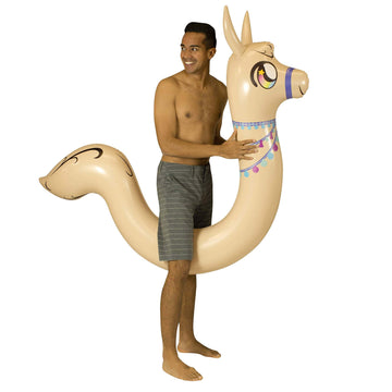 Poolcandy Inflatable Animal Swim Noodles (Llama)