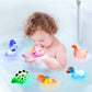 Bath Toys For Toddlers 1-3: 6 Packs Light-Up Floating Dinosaur Baby Toddler Bath Toys Set For Boys Kids Easter Christmas Birthday Gifts - Water Bathtub Shower Pool Bath Toy For Children Preschool
