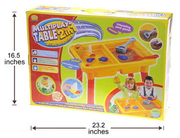 PowerTRC Beach Toys | Sand Molds | Sand Pit Toys | Sandbox Toys | Sand Buckets | Sand Castle Building Kit | (2 in 1 Kit)