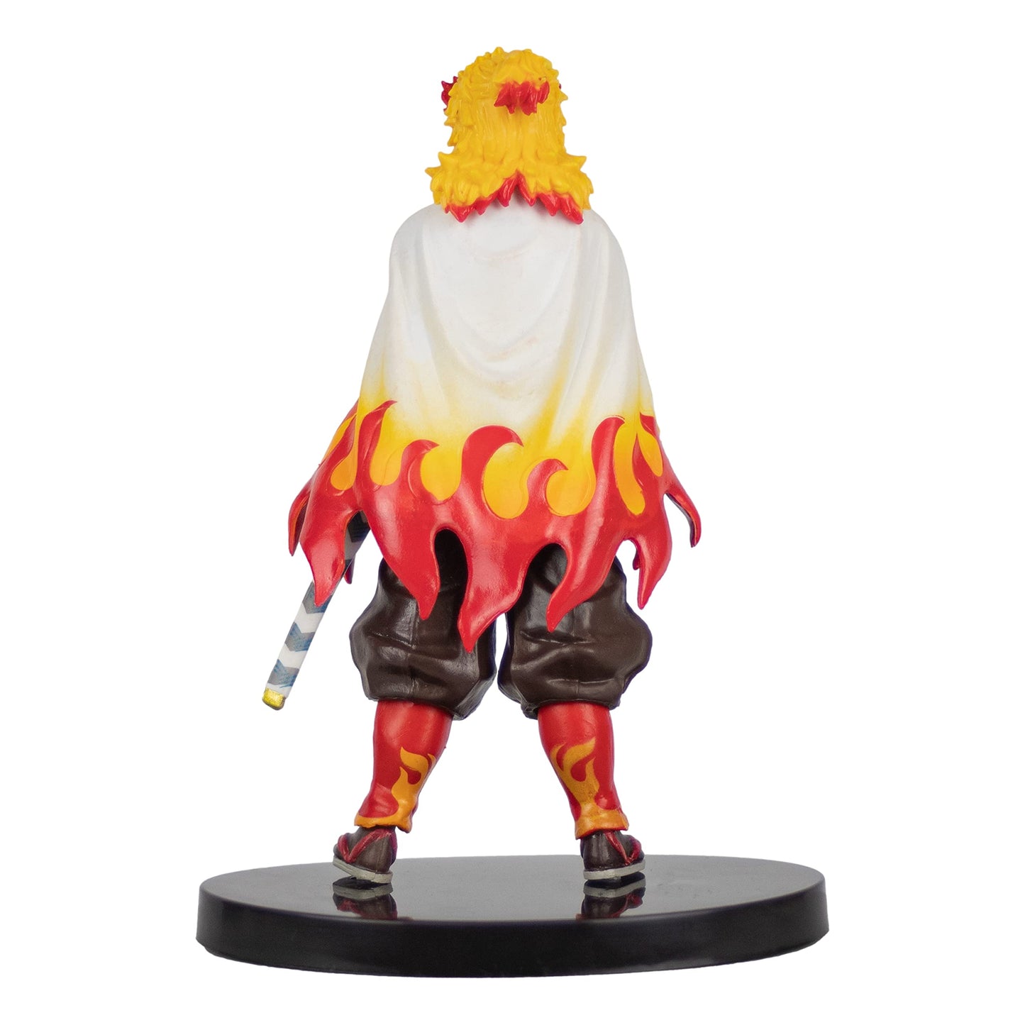 Ninjamo Kyojuro Rengoku Figure Demon Anime Action Figure Flame Hashira Swordsman Statue Toy Gfit Collectible Manga Figure
