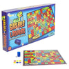 Gamie Snakes and Ladders Board Game for Kids  Complete Set with Board  6 Pegs  and Dice  Classic Fun for Family Game Night and Classroom  Best Birthday Gift Idea for Boys and Girls