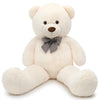 MorisMos Giant Teddy Bear Plush, 39 Inch Soft White Stuffed Animal for Girls, Model W162_4_100, Perfect for Valentine's Day & Birthdays