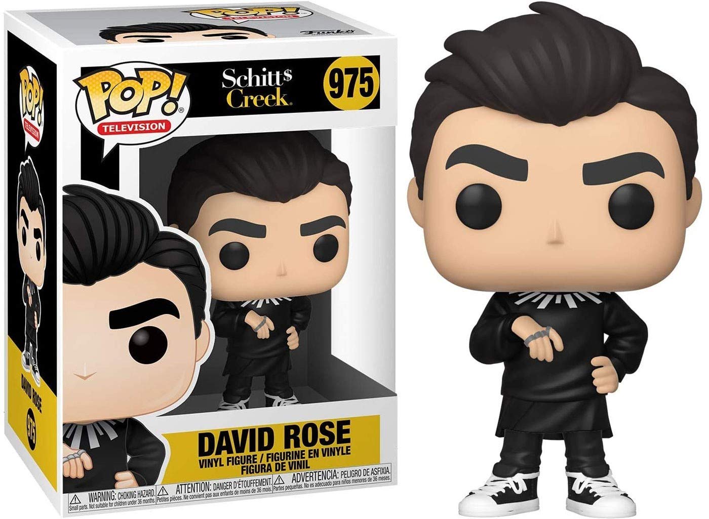 Funko Pop! TV: Schitt's Creek - David Vinyl Figure, 3.75 inches, Multicolor, Model 46934