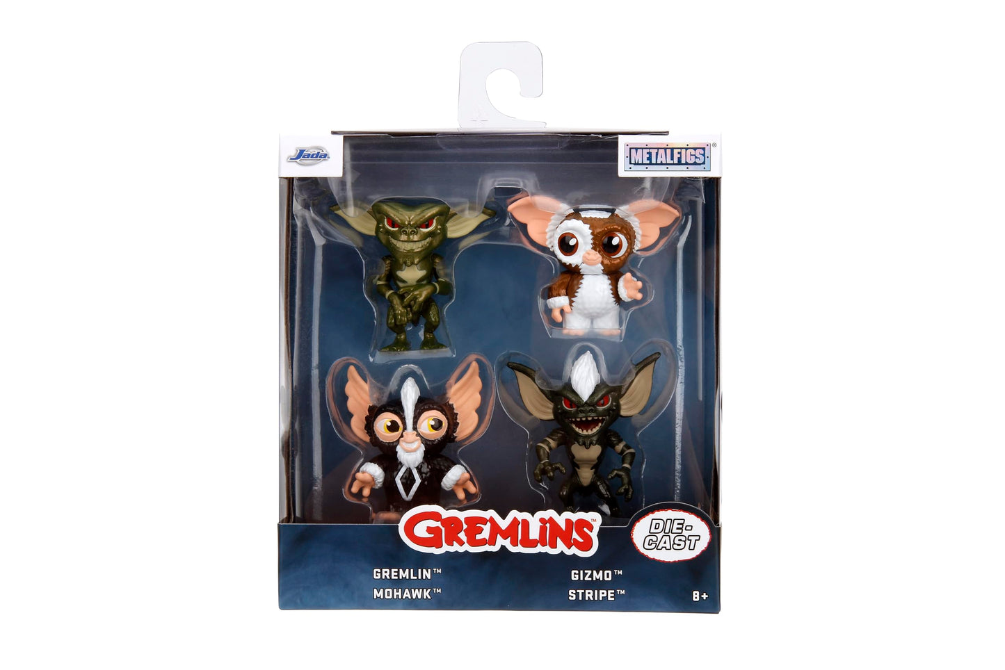 Gremlins 2.5' 4-Pack Die-Cast Figures, Toys For Kids And Adults