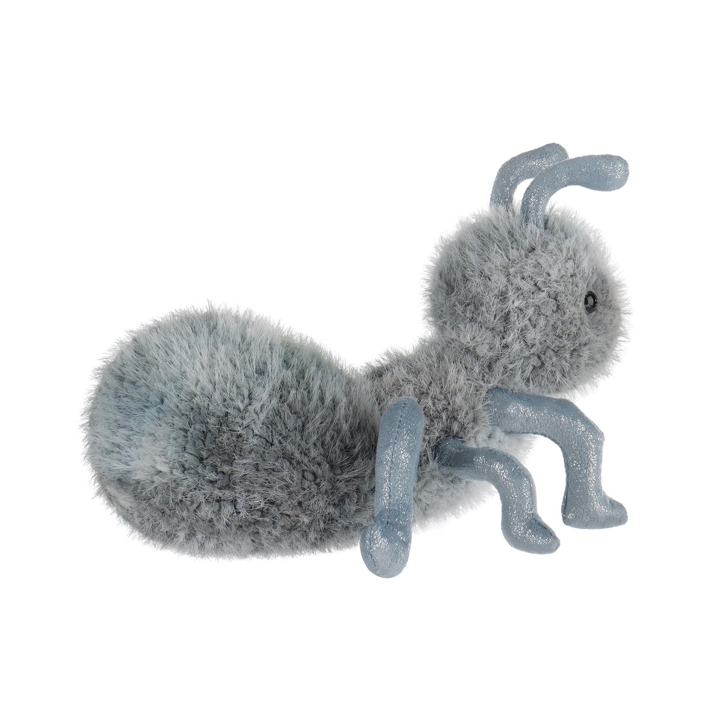 Apricot Lamb Ant Plush Stuffed Animals For Kids, Soft Cute Insect Plush Toys For Baby Girl And Boy, Fluffy Ant Blue 7.9 Inches