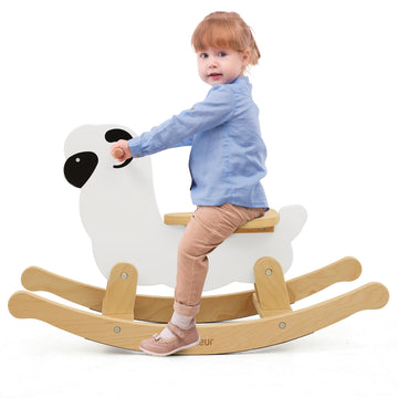 Belleur Rocking Horse For Kids 1-3 Years Old, Premium Wooden Rocking Toy For Toddlers For Indoor & Outdoor Activities, Baby Hors