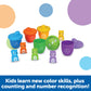 Learning Resources Snap-n-Learn Surprise Squirrels Toy Set - 5 Acorns & 5 Multicolor Squirrels - Small, Medium, Plastic