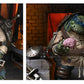 NECA Universal Monsters TMNT 7" Ultimate Leonardo Hunchback Action Figure - One Size, Meerkleuren, Model 54186, Plastic