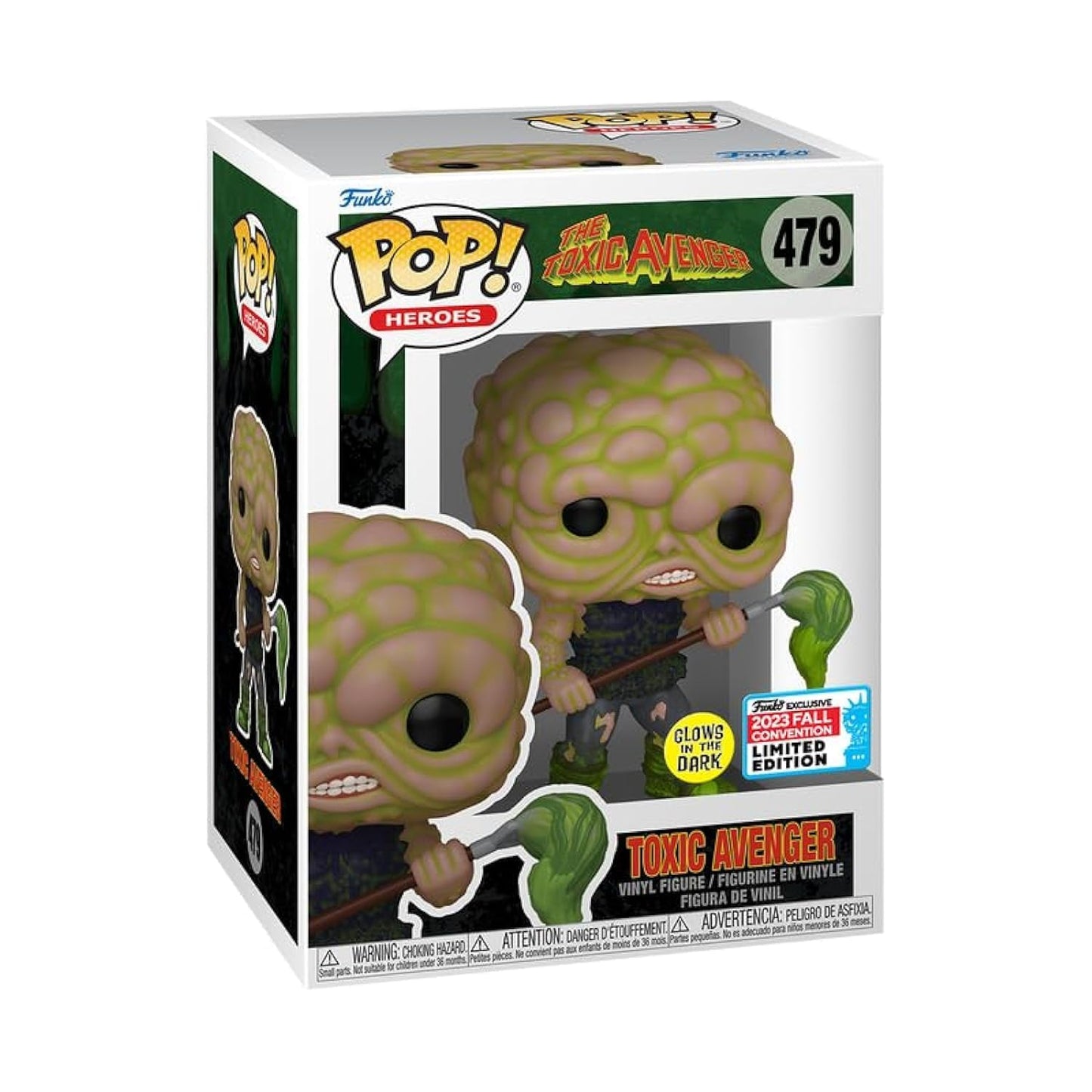 Pop! Heroes: The Toxic Avenger *Glow In The Dark* (Nycc 2023 Shared Exclusive)