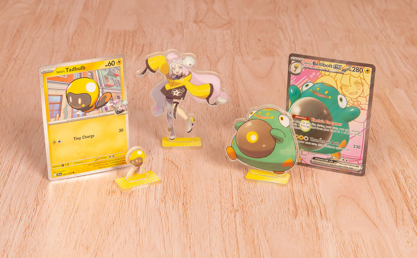Pokemon TCG: Ionos Bellibolt ex enhanced Collection - 6 Packs  Promos