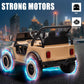 Postack 24 Volt Ride On Car With Parental Remote Control, 4X4 Battery Powered Electric Vehicle, 4Wd Ride On Utv Toy For Kids To