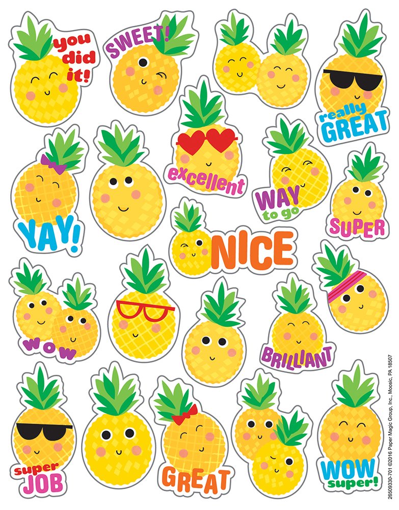 Eureka Educational Pineapple Scented Stickers (650933)