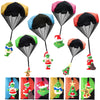 Rdogeia 12Pcs Christmas Parachute Toys,Christmas Toys For Kids Girls Boys,Christmas Stocking Stuffers 2024,Tangle Free Outdoor F
